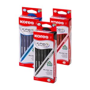 Bolígrafo Kores Caja x 12