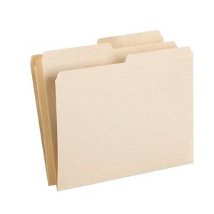 Carpeta Manila Paquete de 50 y 100 Unidades