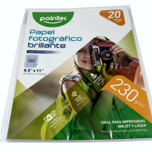 Papel Fotográfico Profesional para Ink-Jet y Láser