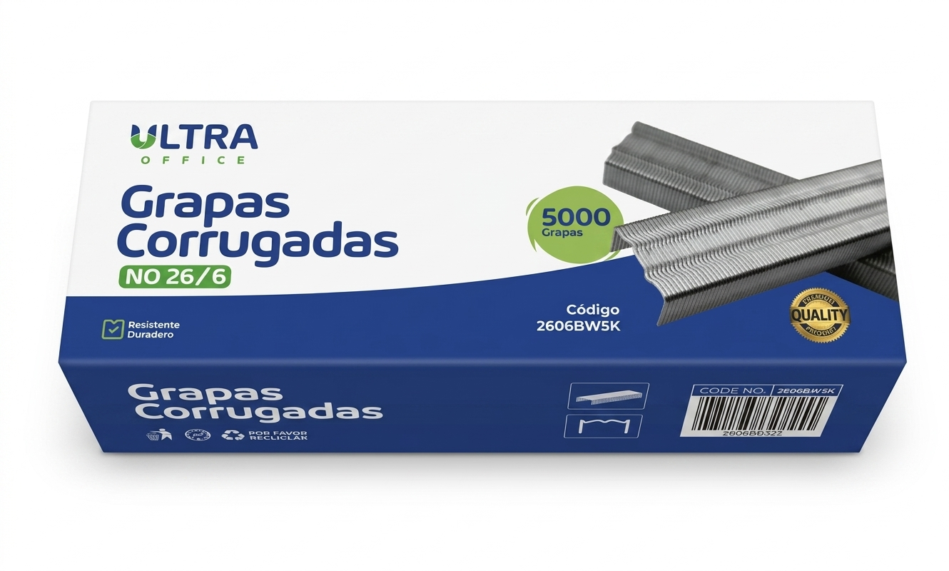 Grapas Corrugadas 5000 Und.