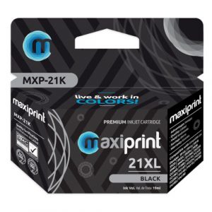 CARTUCHO DE TINTA MAXIPRINT 21XL Negro y 22XL Tricolor