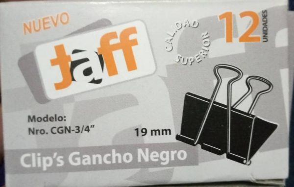 GANCHO DOBLE CLIPS METALICOS TAFF - Imagen 6