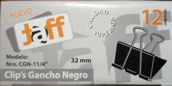 GANCHO DOBLE CLIPS METALICOS TAFF - Imagen 5