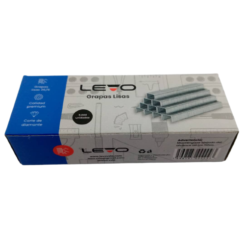 Grapas Lisas 26/6 Marca ofiart - 5000 unidades