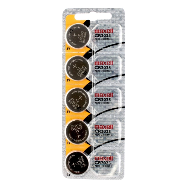 Pilas Maxell CR2032 CR2025 y CR2016 (3v) - Blister x5