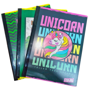 Libreta Cosida 100 Hojas - 1 Línea Marca Fama ( 10 x 12 $ )
